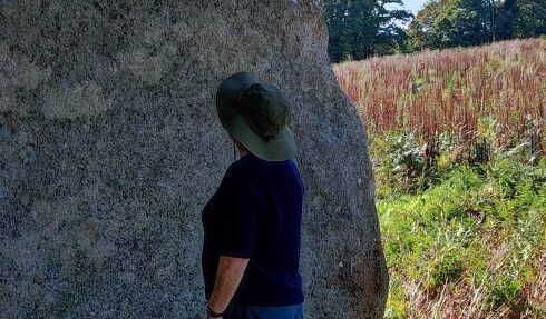 Menhir de Bodéro - Langonnet - Morbihan