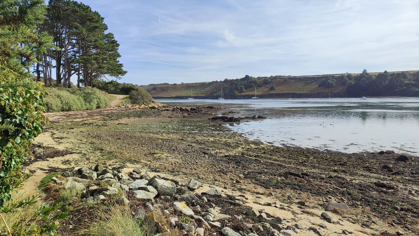 Gréves de l'Aber Wrac'h à marée basse