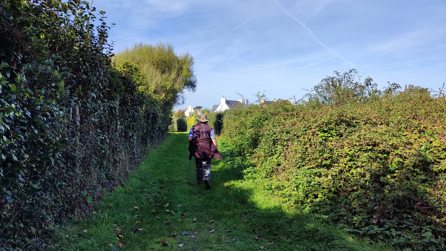 Promenade des Abers - Entre les jardins des résidences de Plouguerneau