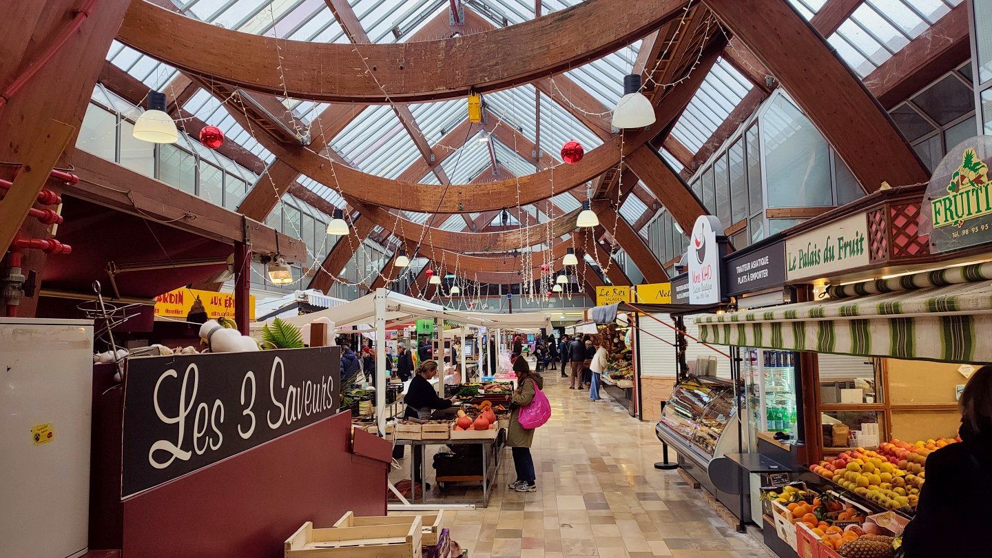 Les halles - Le nouveau marché couvert 1979 | Quimper
