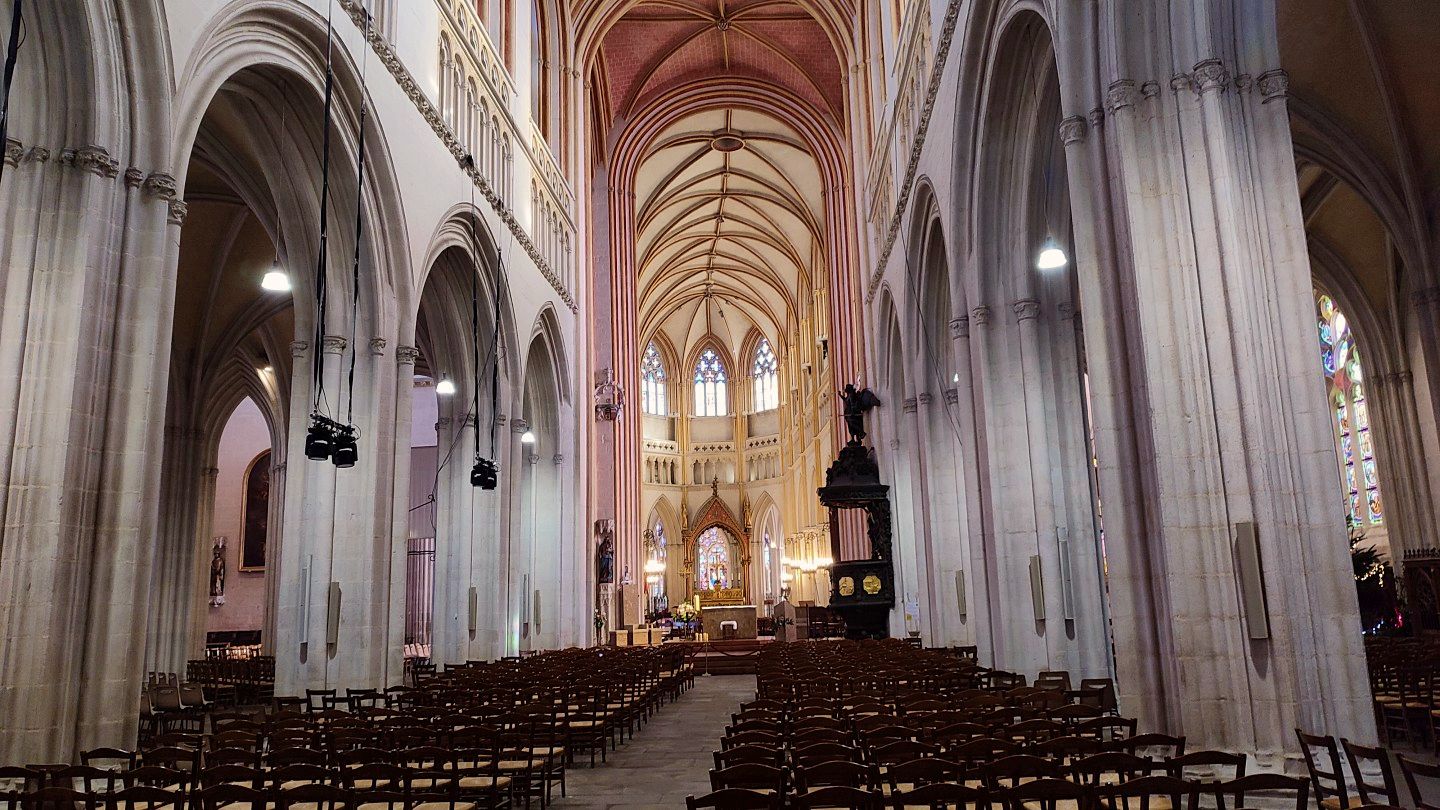 Intérieur - Cathédrale Saint-Corentin | Quimper
