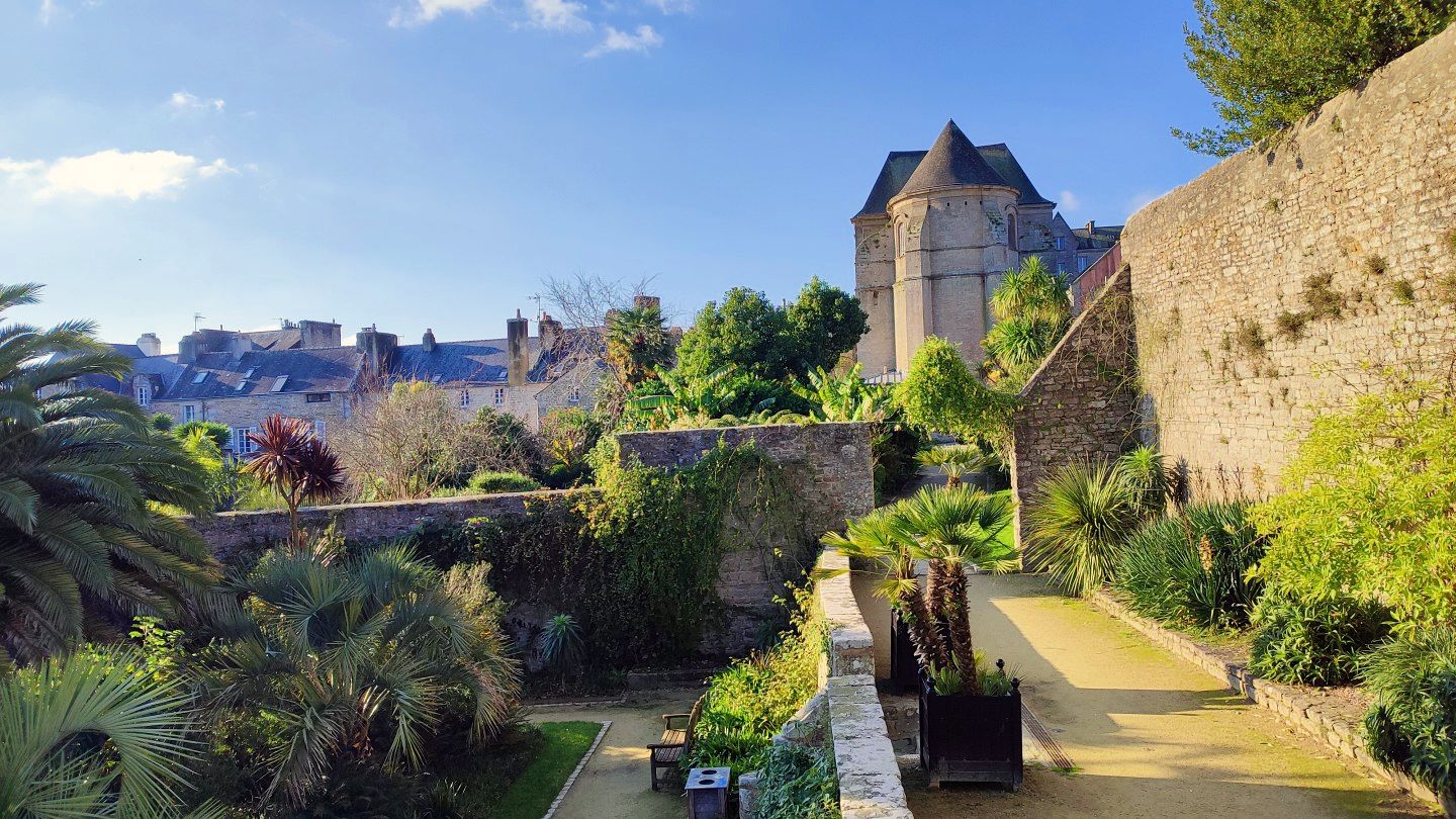 Le jardin de la Retraite et le jardin de la Paix | Quimper