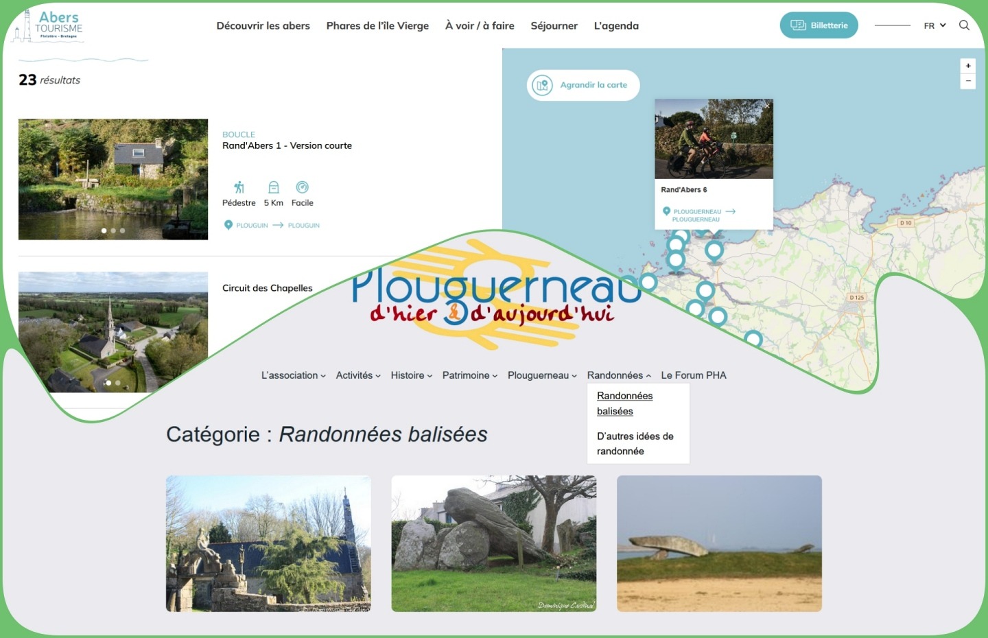 Des sites pour faire le plein de balades autour de Plouguerneau