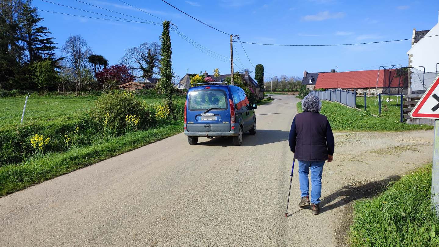 Prudence le long de la route