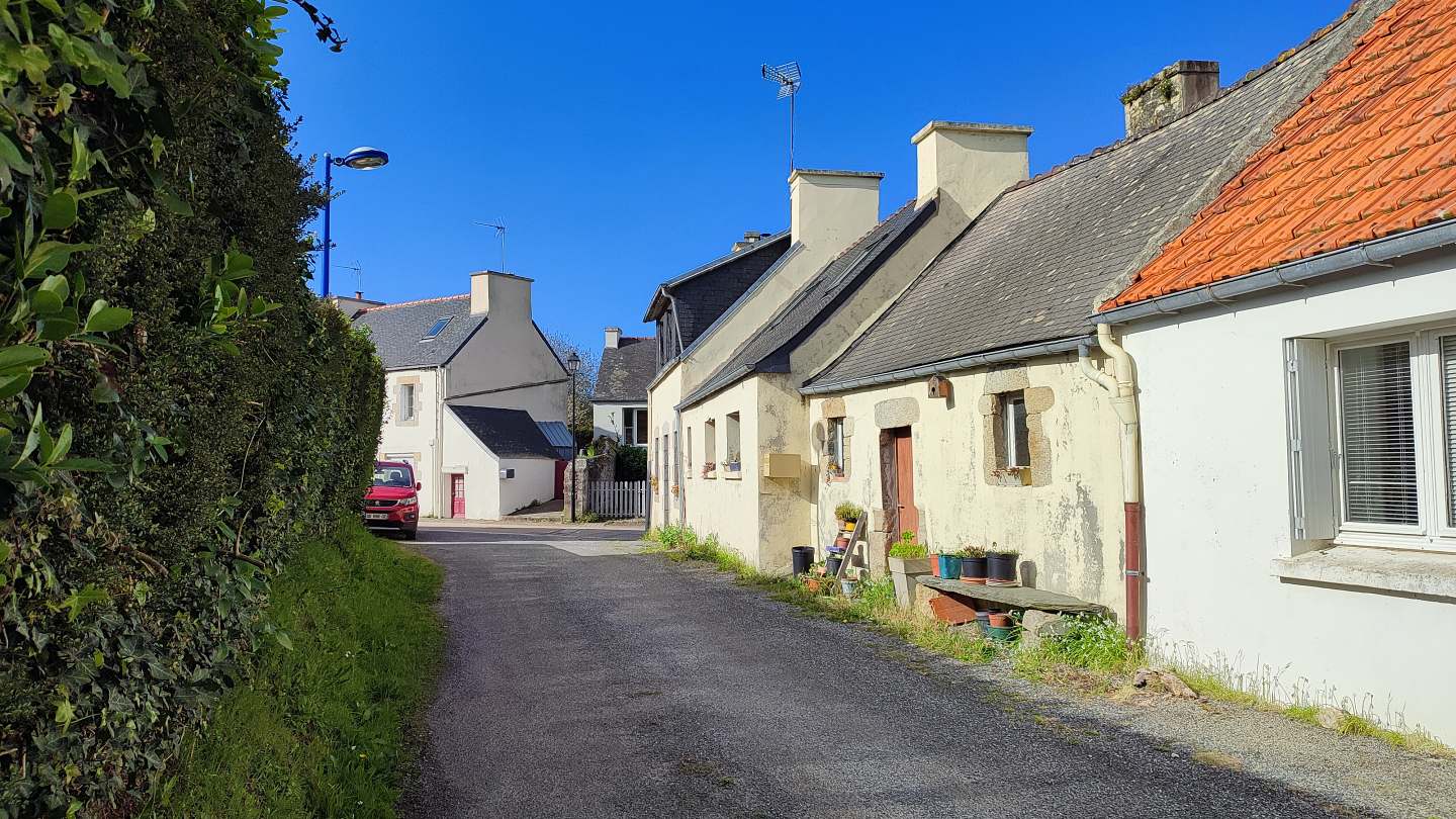 Les vieilles maisons de PLouégat-Guérand